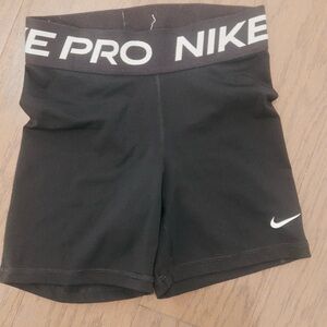 Nike Pro Dri-FIT Black Athletic Shorts